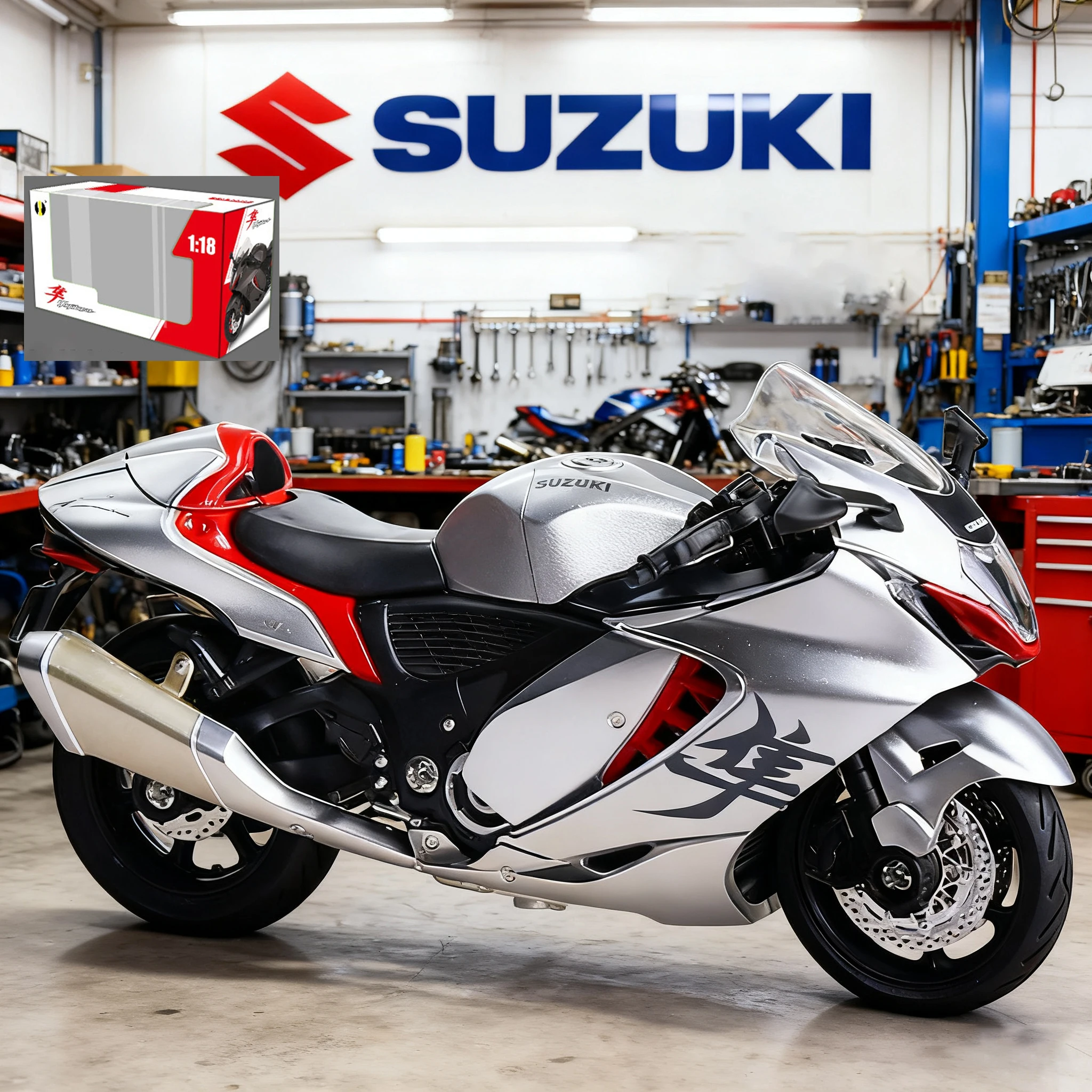 Yamaha YZF-R1 1:18 Scale Diecast Model 6 Yamaha YZF-R1 1:18 Scale Diecast Model - Image 6