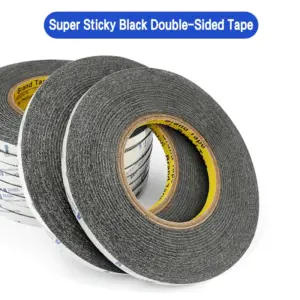 Black Double-Sided Heavy-Duty Adhesive Tape 50m