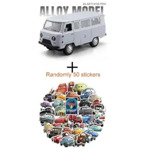 Vintage UAZ Travel Model in Green 17 S016f7f97693b4faebd5b6cb3f065b3afL