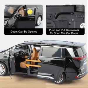 1:24 Scale Diecast SUV Model in Black 11 S01915d3b01ab4afc9f4c7112e82bd910T