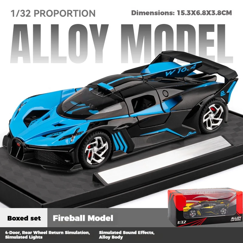 1:32 Diecast Super Sports Car for Collectors 10 1:32 Diecast Super Sports Car for Collectors - Image 10