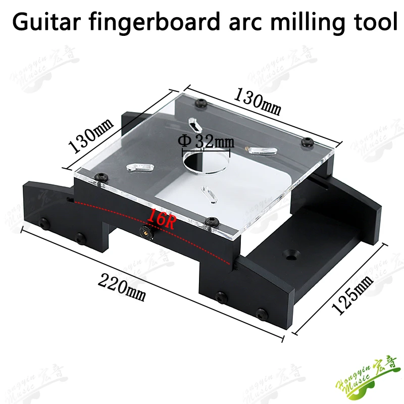 Guitar Fingerboard Milling Arc Auxiliary Tool Tool 16R 7 Guitar Fingerboard Milling Arc Auxiliary Tool Tool 16R - Image 7