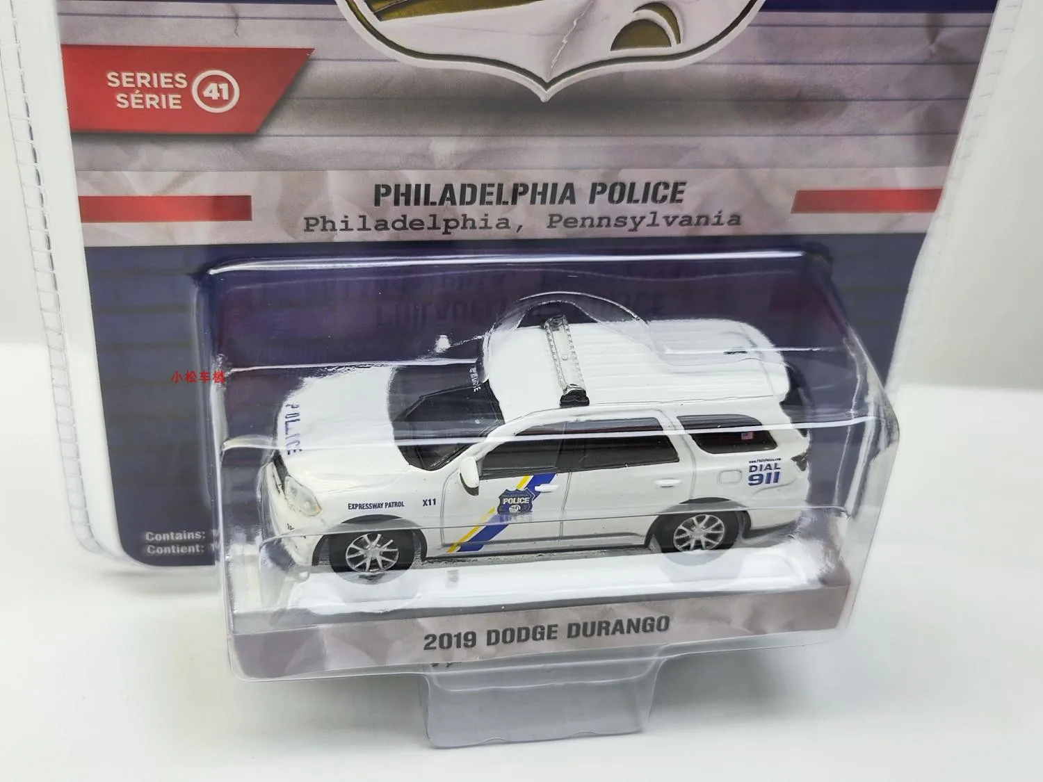 Philadelphia Police Durango Model 1:64 Scale 2 Philadelphia Police Durango Model 1:64 Scale - Image 2