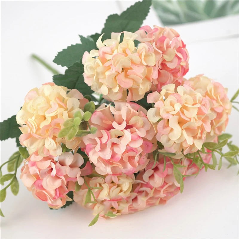 Artificial Hydrangea Bouquet for Indoor Decor 10 Artificial Hydrangea Bouquet for Indoor Decor - Image 10