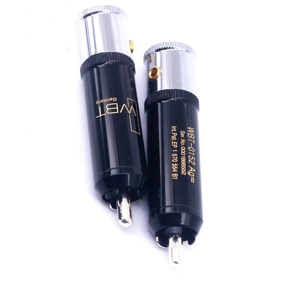 German-Made Silver RCA Connector Model-0152AG 2 German-Made Silver RCA Connector Model-0152AG - Image 2