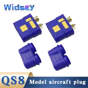 High-Current Blue Battery Connector QS8-S