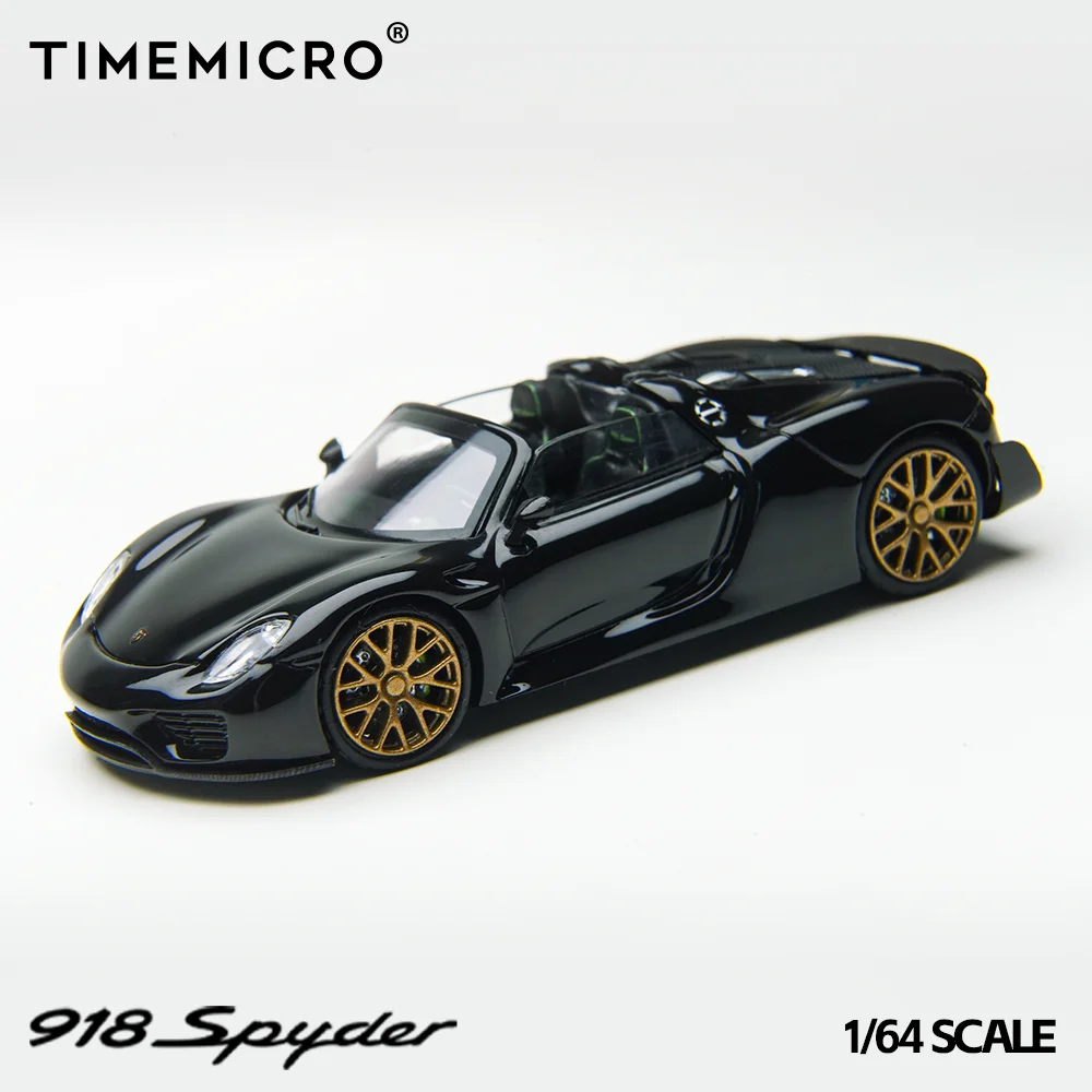 Black and Gold Porsche 918 Spyder Model 1:64 2 Black and Gold Porsche 918 Spyder Model 1:64 - Image 2