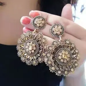 Elegant Floral Drop Earrings for Women 4 S021efe374e784f1dafbcb15d0a0f8879P