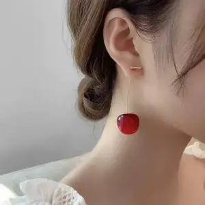Cherry Drop Earrings for Women 8 S0233858bbe7b4a8a85cc2efedd6e906bL