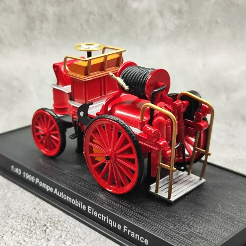 Vintage French Electric Fire Truck 1/43 Die-Cast Model 2 Vintage French Electric Fire Truck 1/43 Die-Cast Model - Image 2