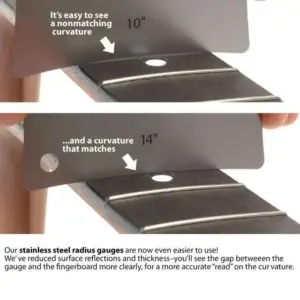 Guitar Neck Arc Ruler for Precise Setup 10 S025a714591884930ab61926b8d93a124V