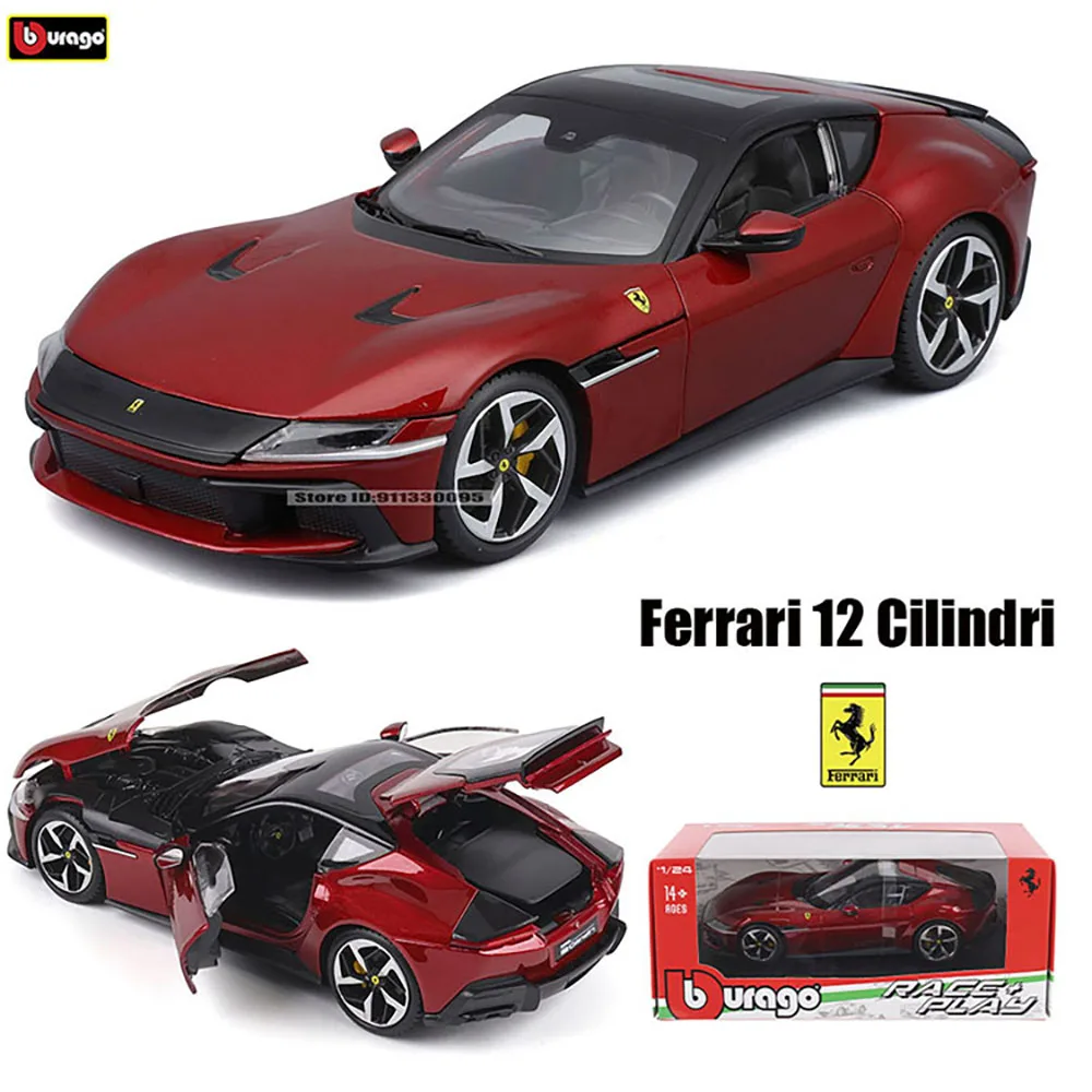 Ferrari 12 Cilindri 1:24 Diecast Model 1 Ferrari 12 Cilindri 1:24 Diecast Model