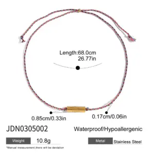 Gold Stainless Steel Layered Necklace with Heart Pendant 19 S0275246a0c25451fa84849382214c792O