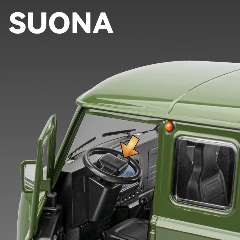 1:18 Scale UAZ Traveler Diecast Model for Collectors 5 1:18 Scale UAZ Traveler Diecast Model for Collectors - Image 5