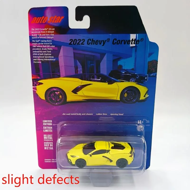 2022 Chevrolet Corvette 1/64 Diecast Model in Blue 3 2022 Chevrolet Corvette 1/64 Diecast Model in Blue - Image 3