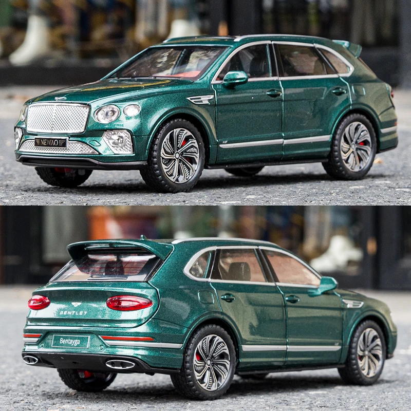 Black Bentley Bentayga 1:24 Diecast Model 2 Black Bentley Bentayga 1:24 Diecast Model - Image 2