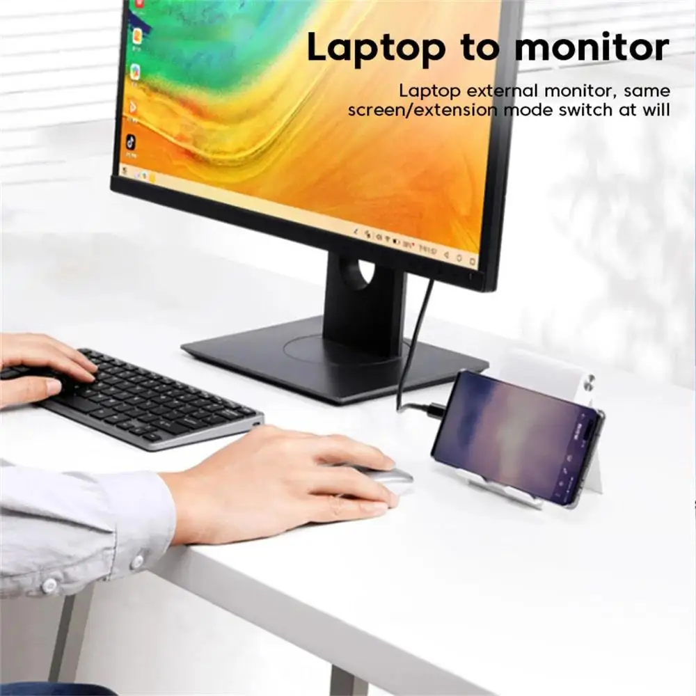 USB-C to HDMI Adapter Cable 4K 30Hz, 10Gbps 5 USB-C to HDMI Adapter Cable 4K 30Hz, 10Gbps - Image 5