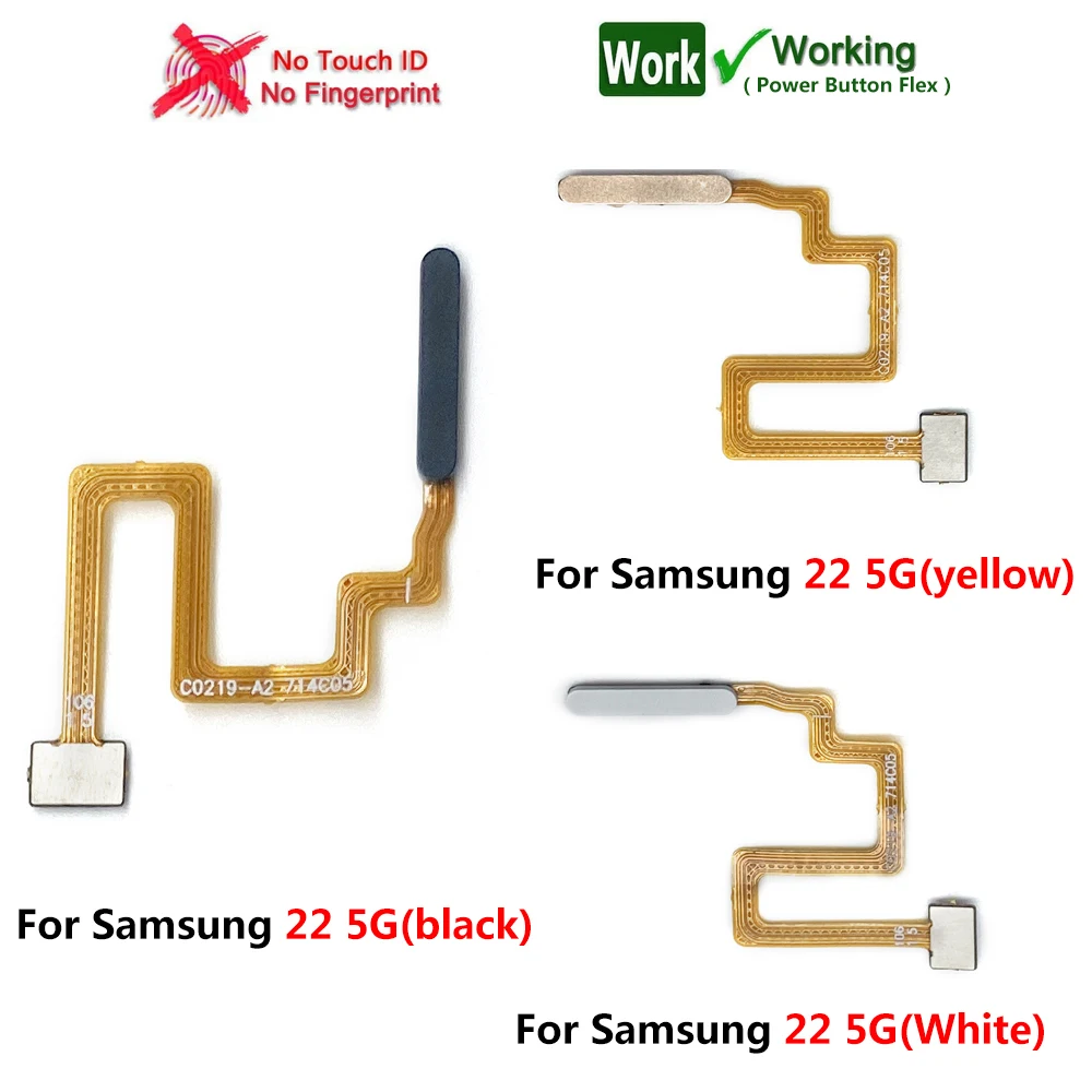 Samsung Flex Cable Set for A12, A22, A32 6 Samsung Flex Cable Set for A12, A22, A32 - Image 6
