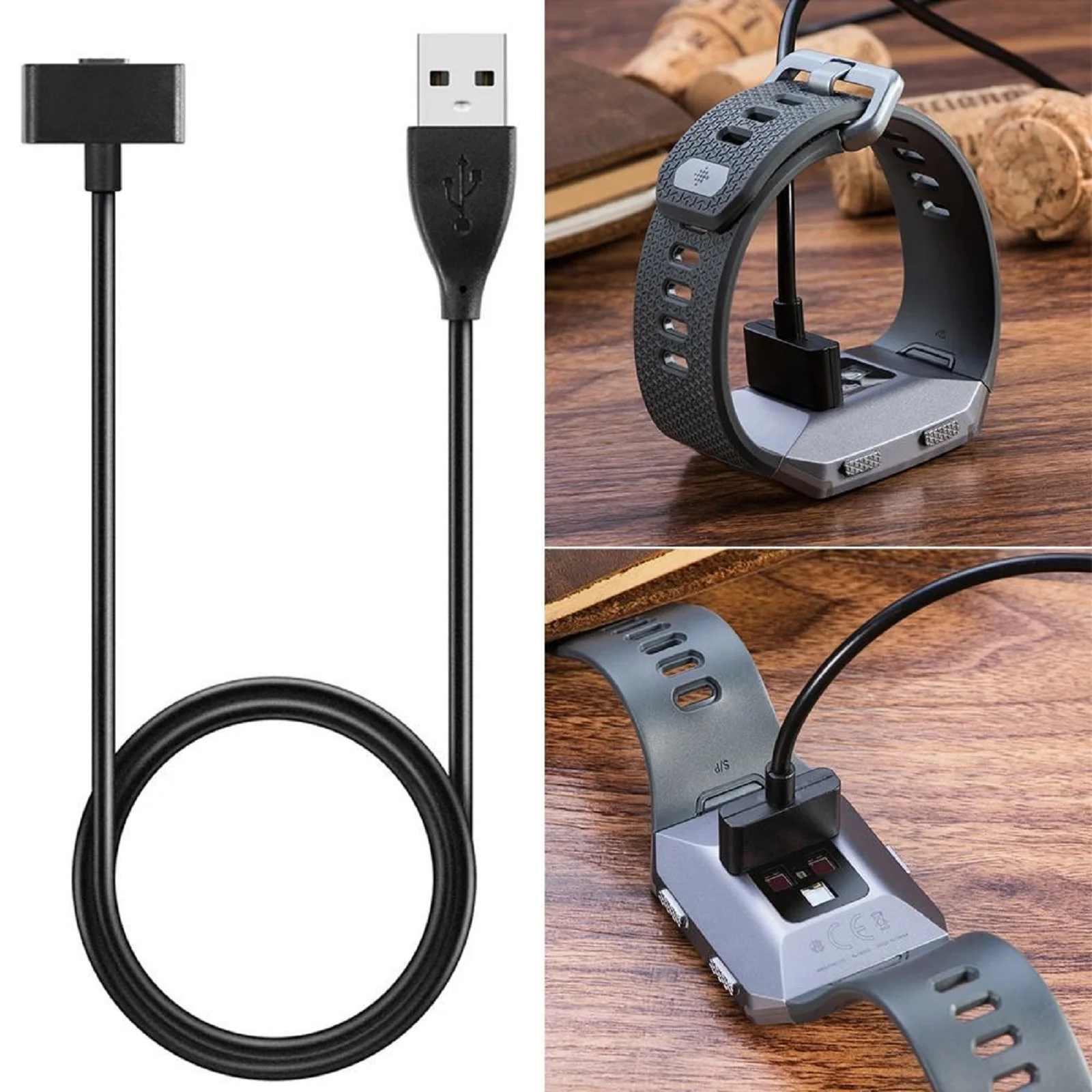 Magnetic USB Charging Cable for Fitbit Ionic 2 Magnetic USB Charging Cable for Fitbit Ionic - Image 2