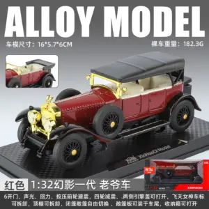 Vintage Blue Alloy Car Model with Lighting 12 S02aa2aa3bd174d3aa747ff51506de75fr 3