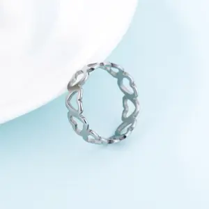 Heart-Shaped Gold Ring for Women 13 S02c516c2ab254c13afe3d7667c866e51x