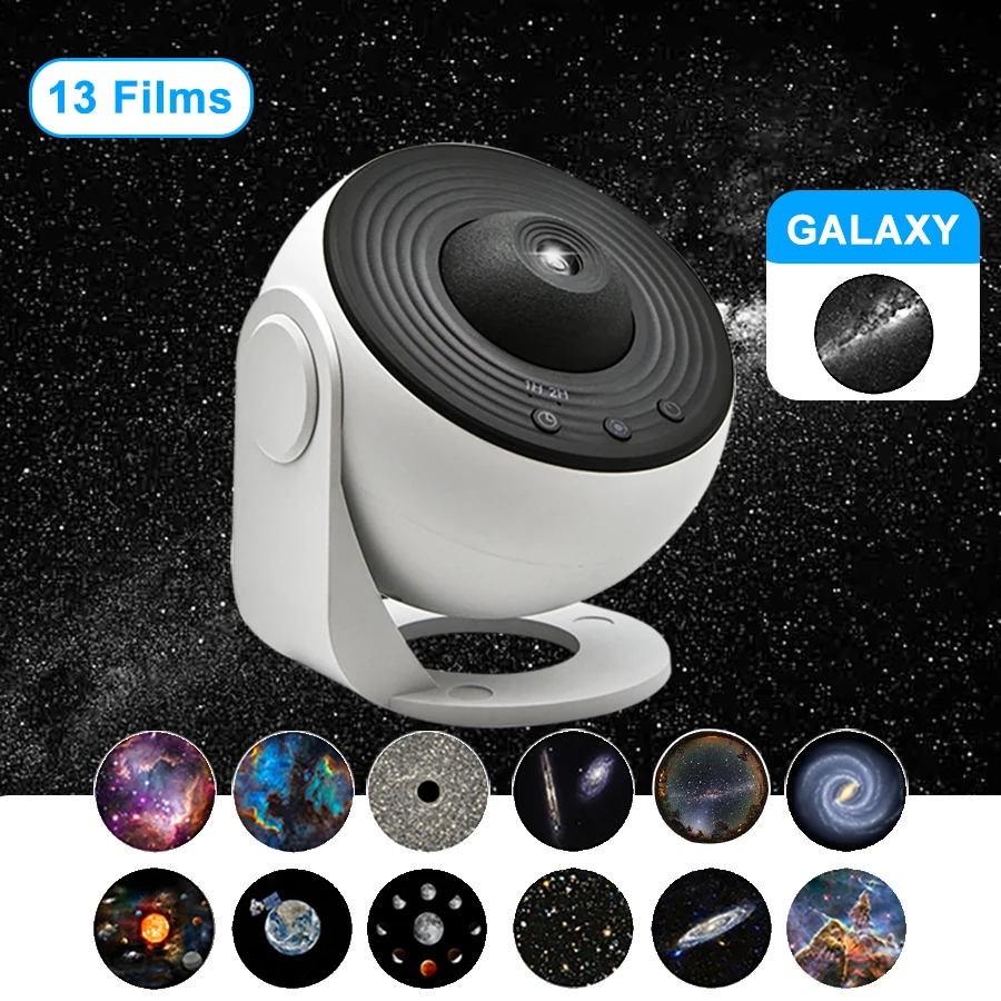 13-Scenario Galaxy Projector Night Light 7 13-Scenario Galaxy Projector Night Light - Image 7