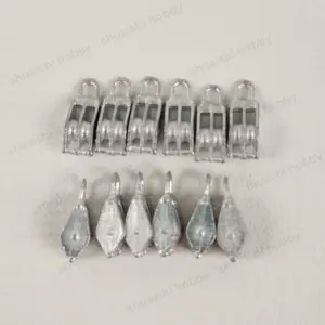Vintage Alloy Model Pulleys for Ships 9 S02cf047d78724993a39e3701c509b668W