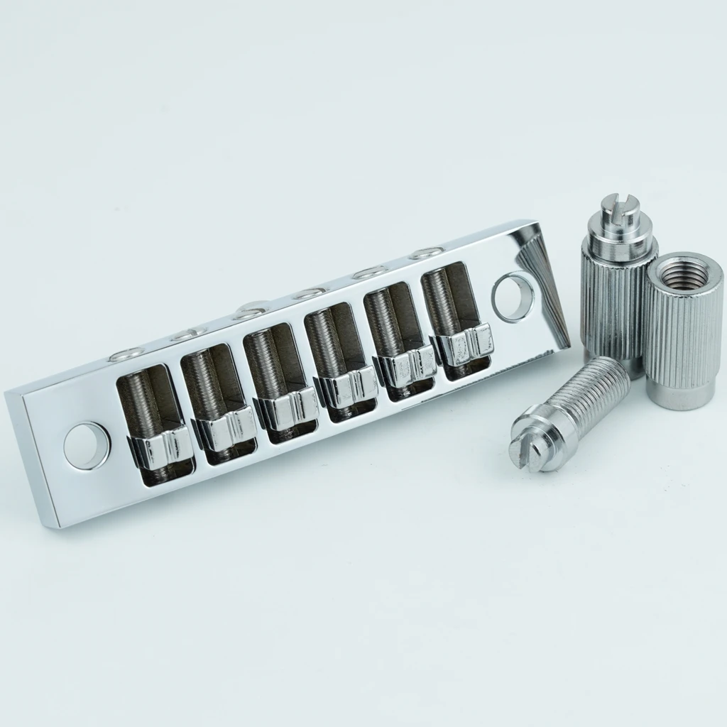 zinc alloy guitar bridge with 51.5mm string spread 7 zinc alloy guitar bridge with 51.5mm string spread - Image 7