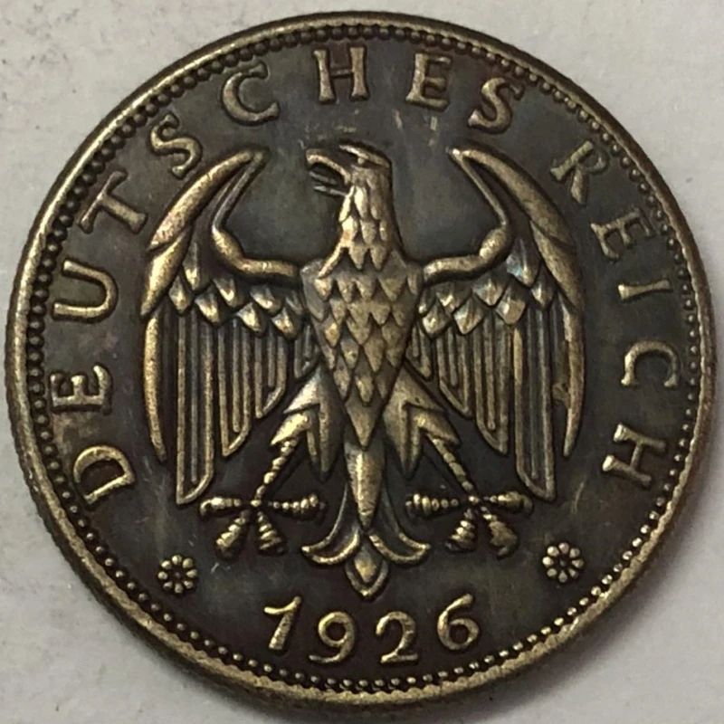 1926 German Eagle Coin Replica - Vintage Collectible 3 1926 German Eagle Coin Replica - Vintage Collectible - Image 3
