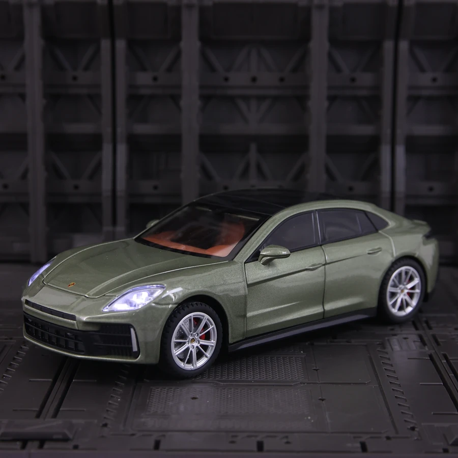 Black Porsche Panamera Alloy Model 1:24 Scale 6 Black Porsche Panamera Alloy Model 1:24 Scale - Image 6