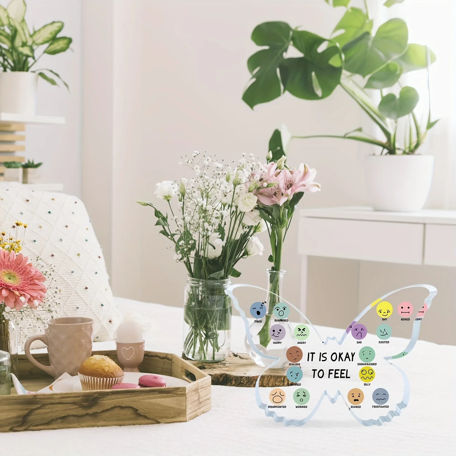 Colorful Emoji Butterfly Decor for Classrooms 5 Colorful Emoji Butterfly Decor for Classrooms - Image 5