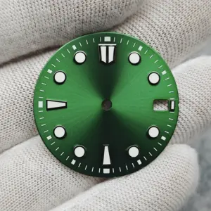 28.5mm Stainless Steel Watch Dial for NH35/NH36 4R/6R 19 S02f8a097e1734340a200be396ee3023bV