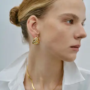 Geometric Stainless Steel Earrings for Women 11 S02feeba66d8e4aae862da248e8aedcf7E 1