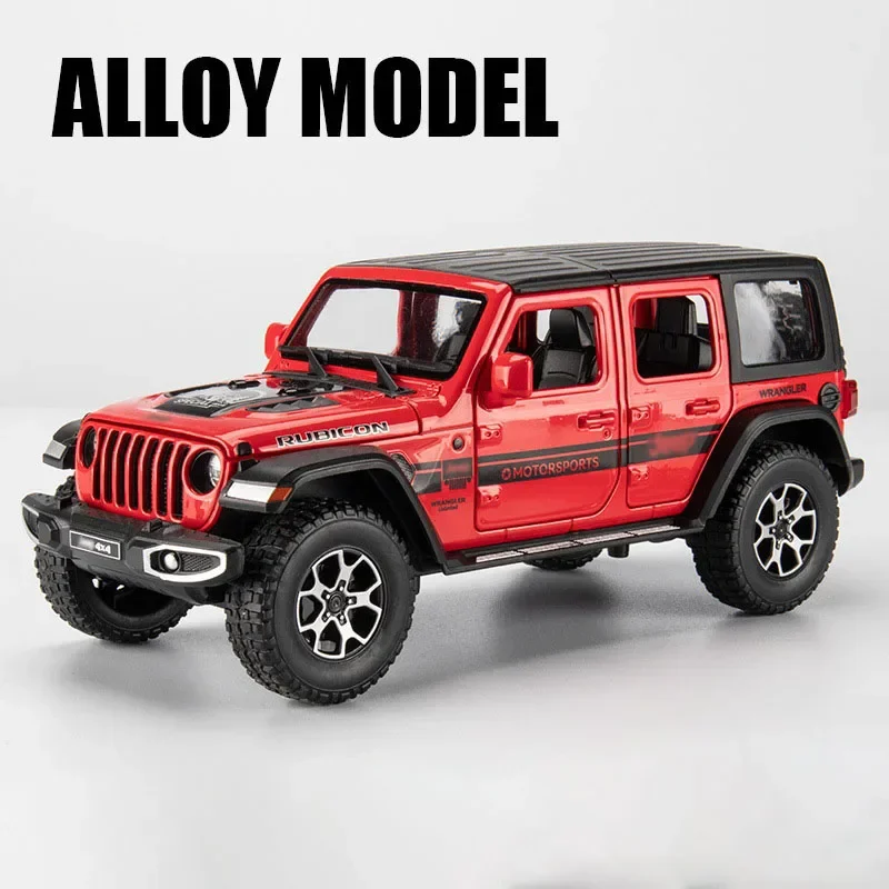 Vibrant 1:22 Scale Jeep Rubicon Diecast Model 8 Vibrant 1:22 Scale Jeep Rubicon Diecast Model - Image 8