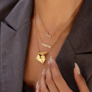 Stainless Steel Geometric Necklace for Women 11 S032d3194e2a64284a4387113bf1abfa0u