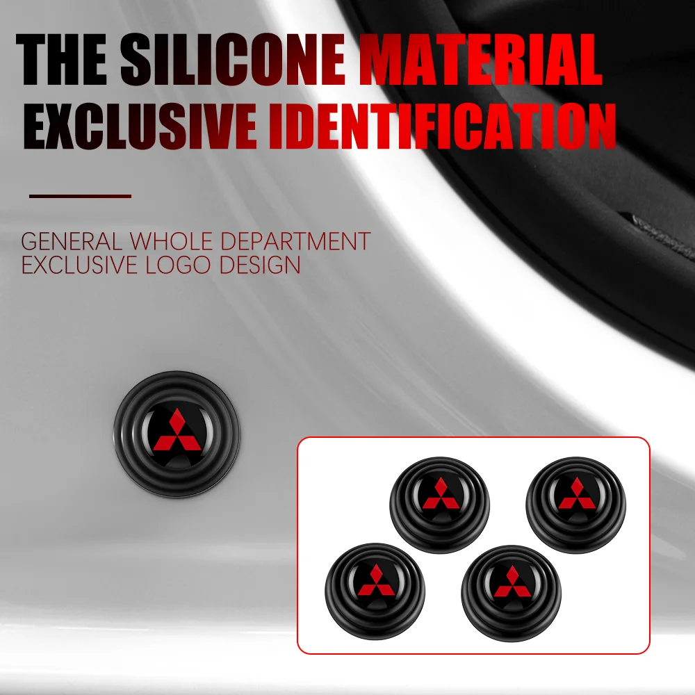 Mitsubishi Silicone Anti-Shock Door Pads Set 2 Mitsubishi Silicone Anti-Shock Door Pads Set - Image 2