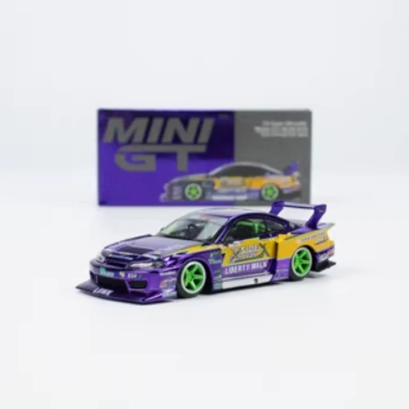 2022 Nissan S15 Silvia LBWK-Super 1/64 Diecast Model 2 2022 Nissan S15 Silvia LBWK-Super 1/64 Diecast Model - Image 2