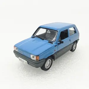 Vibrant Blue Fiat Panda 4x4 Diecast Model