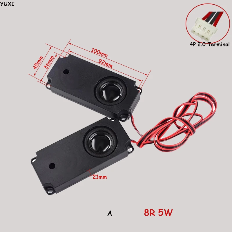 LCD TV Speakers Set for Clear Sound 2 LCD TV Speakers Set for Clear Sound - Image 2