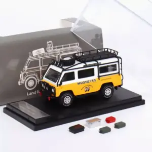 Land Rover Defender 1/64 Diecast Model in Military Green 16 S0381767b1cce402db8502cd745e252157