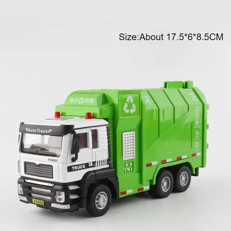 Realistic 1:50 Scale Garbage Truck Model 7 Realistic 1:50 Scale Garbage Truck Model - Image 7