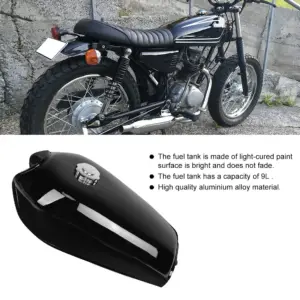Black Retro Fuel Tank for Honda CG125 8 S038ee27c2d9c43dfba71a7839cdb1cf4V