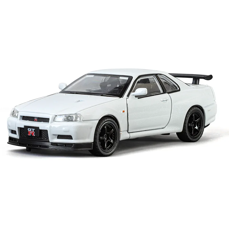 Nissan GTR R34 Skyline Diecast Model 1:32 Scale 5 Nissan GTR R34 Skyline Diecast Model 1:32 Scale - Image 5