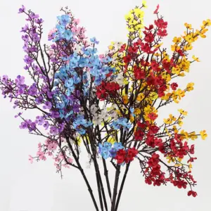Colorful Artificial Baby’s Breath Floral Decor