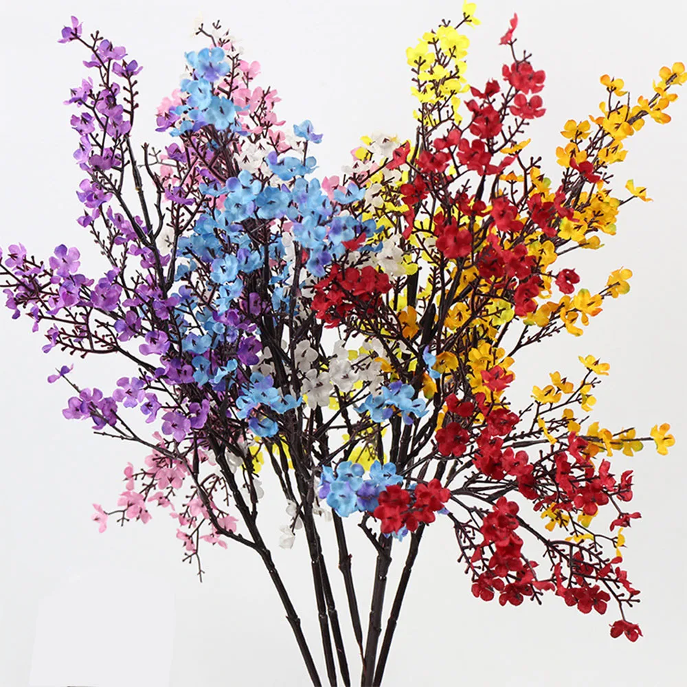 Colorful Artificial Baby’s Breath Floral Decor 1 Colorful Artificial Baby’s Breath Floral Decor