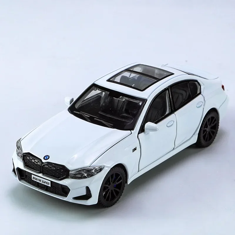 BMW 320i 2023 Diecast Alloy Model in Black 8 BMW 320i 2023 Diecast Alloy Model in Black - Image 8