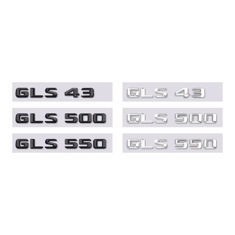Mercedes-Benz GLS Badge Sticker for W253 3 Mercedes-Benz GLS Badge Sticker for W253 - Image 3