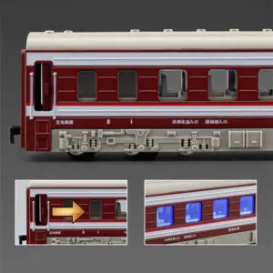 High-Speed Alloy Train Car Model in Vibrant Colors 13 S0456aa3527224db199f373aeae38aa19w