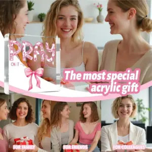 Pink Floral Pray Decor Plaque for Inspiration 11 S0458c1499c7c42859e1614a3ff0923fbh