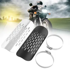 Stainless Steel Motorcycle Exhaust Heat Shield 12 S0465db3156bd49caa181c683d617518eM